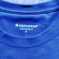 CONVERSE ネイビー Tシャツ Mサイズの画像