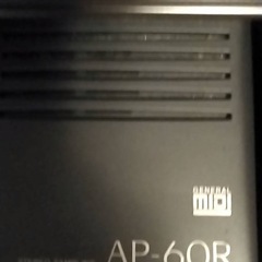 中古品 CASIO 電子ピアノ AP-60R 椅子なし の画像