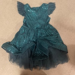 パーティドレス　みどり　グリーン　10Ｙの画像