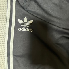 ヴィンテージadidas トラックパンツ ブラックの画像