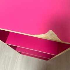 三段ボックス(ピンク) ×2の画像