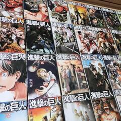 【美品】コミック／進撃の巨人　全巻（34冊）の画像