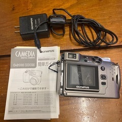 オリンパス　デジカメ　レトロの画像