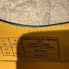 ドクターマーチン Dr.Martens 1461　3ホールブーツ 26㎝の画像