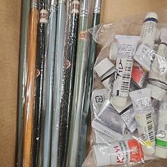 水彩絵の具　新品筆8本　セットの画像