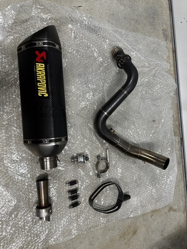 BMW G310R Akrapovic フルエキマフラー