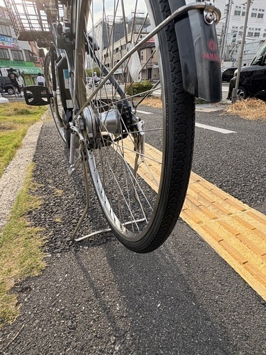 中古27インチYAMAHA電動アシスト自転車　12.3Ah 大阪