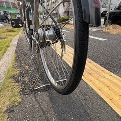 中古27インチYAMAHA電動アシスト自転車　12.3Ah 大阪の画像