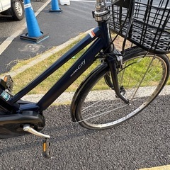 中古27インチYAMAHA電動アシスト自転車　12.3Ah 大阪の画像