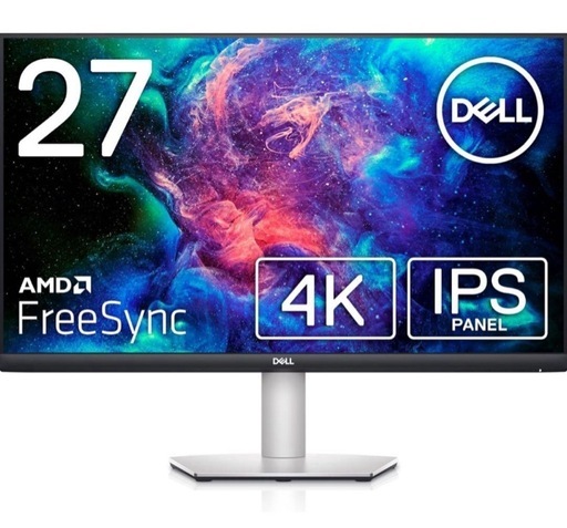 【ジャンク】DELL 27インチ 4K モニター（IPS Black） 至急︎DELL 27インチ 4K IPSモニター ショップ ジャンク品