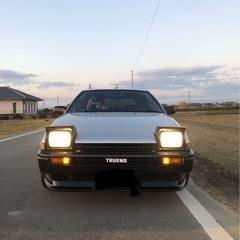 ★AE86前期スプリンタートレノ3Dr美車‼️車検長い‼️頭文字D藤原とうふ店★の画像
