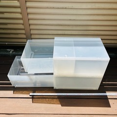 〈近隣配送相談〉無印良品 小物収納ケース 大 ポリプロピレン の画像