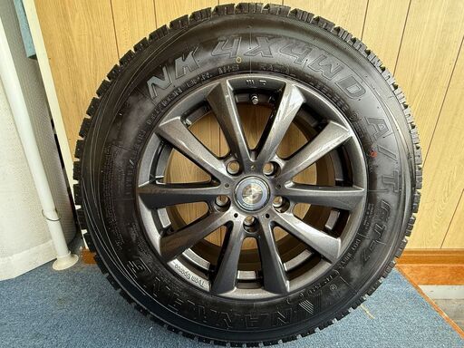 【新品未使用】40アルファード・ヴェルファイアの応急用タイヤに！185/85/16　6.5J PCD120 5H