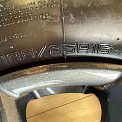 【新品未使用】40アルファード・ヴェルファイアの応急用タイヤに！185/85/16　6.5J PCD120 5Hの画像
