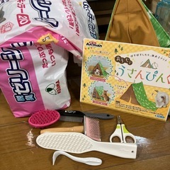 うさぎゲージ　その他飼育セットの画像
