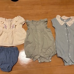 子供服70〜80女の子11着の画像