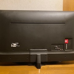 LG液晶テレビ55型　新品リモコン付き　画面ヒビあり　ジャンクの画像