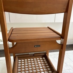 KOIZUMI 学習デスクチェア　木製チェア　3段高さ調整　の画像