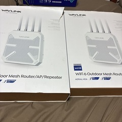 離れ等に　超強力　WAVLINK OUTDOOR メッシュルーター　AERIAL HD6 2台の画像