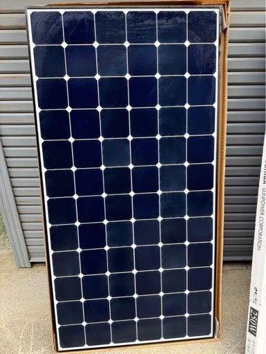 未使用品　東芝太陽光パネル250W 3枚