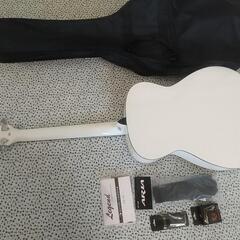 美品 LEGEND レジェンド FG-15 WH ホワイト  アコースティックギター セット 小ぶり サイズ 初心者 女性 子供 入門 おすすめ  レジェンド の画像
