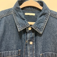 【募集中】GU デニムジャケット　キッズ　130センチの画像