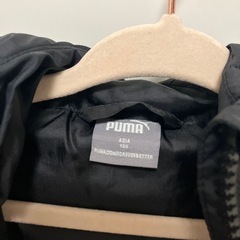 【最終お値下げ】【募集中】PUMA ダウンジャンパー　アウター　ブラック　130センチの画像