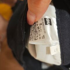 GU黒デニムの画像