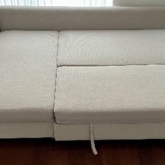 IKEA 寝椅子付きコーナーソファベッドの画像