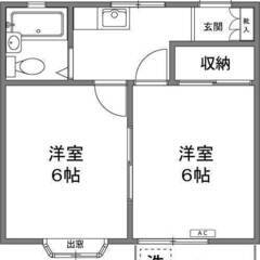 🏢安心の叶えRoom✨『2K』足立区新田✨敷金礼金無料💰✨人気の...