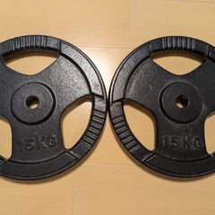 家庭用バーベルセットの画像