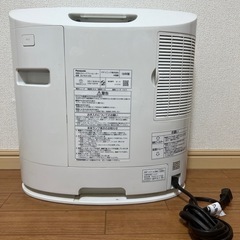 Panasonic 加湿セラミックファンヒーター ナノイーの画像