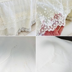 ローラアシュレイ❁⃘*.ﾟお姫様みたいなダブルベッドの画像