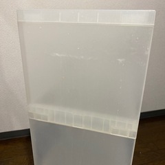 無印良品　三段棚の画像