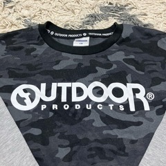 【募集中】アウトドアプロダクト　キッズ長袖Tシャツ　130センチ　新品未使用の画像