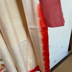 正絹 訪問着／華やか小花模様／袷仕立ての画像