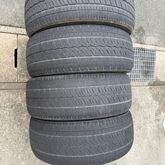 200系ハイエース　4本セット　アルミホイール　18インチ　トーヨータイヤ225/50R18 
の画像