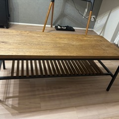 【先着順】美品　ローテーブル・コーヒーテーブルの画像