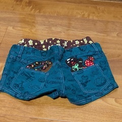 グラグラ　コーデュロイ　ショートパンツ　140の画像