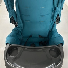 joovy ジュービーカブース 二人乗りベビーカー　レインカバー付きの画像