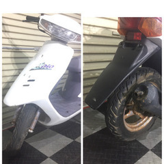 埼玉県深谷市 ホンダ　スーパーディオ ⑮ 2st AF27　 原付 スクーター 50cc 通勤 通学 バイク [ZX ZZ ZR AF28 AF34 レッツ2お探しの方などに如何でしょうか^^の画像