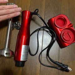 ⚠️ジャンク⚠️ハンドブレンダー箱付きの画像