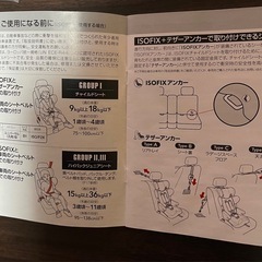 美品！！puppapupoチャイルドシートの画像
