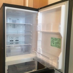 2018年三菱冷蔵庫　2ドアMR-P15C-Bの画像