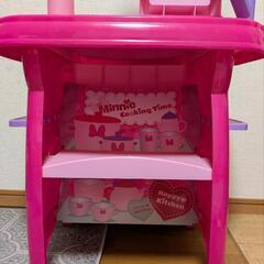 ミニーマウス おままごとキッチンセット ピンクの画像