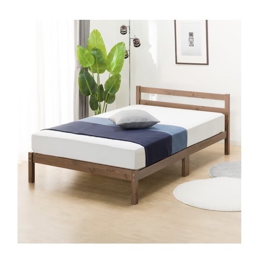 取引中[ニトリ]セミダブル ベッドフレーム