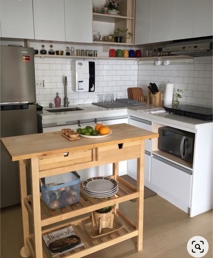 イケア　フォルホイア　IKEA  キッチンカウンター　アイランド