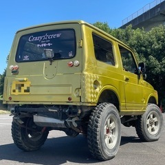 JA11 ジムニー　クロカン仕様　林道　競技　リフトアップの画像