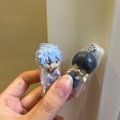銀魂　ガチャガチャ6点　銀時、新八の画像