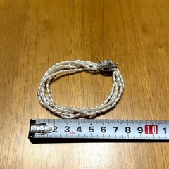 パール 淡水パール 5連 ブレスレットの画像